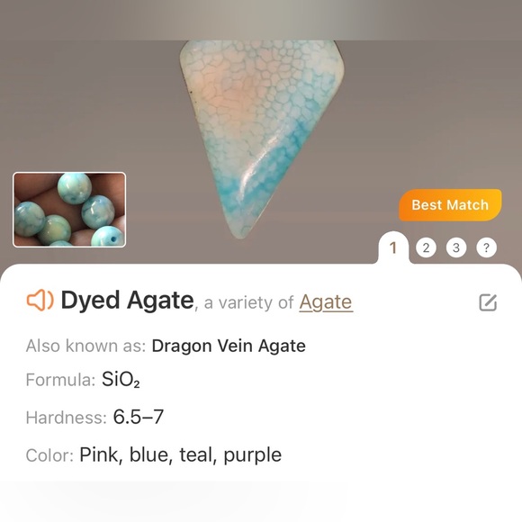 Handcrafted abalone shell dyed agate howlite stone genuine pearl necklace - Picture 13 of 15